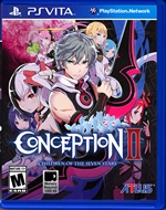 PlayStation Vita Conception 2 Children of the Seven Stars Front CoverThumbnail